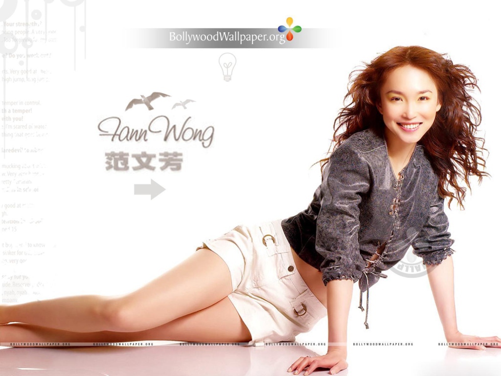 Красивая Фэнн Вонг