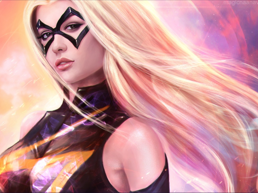 Девушка из комиксов