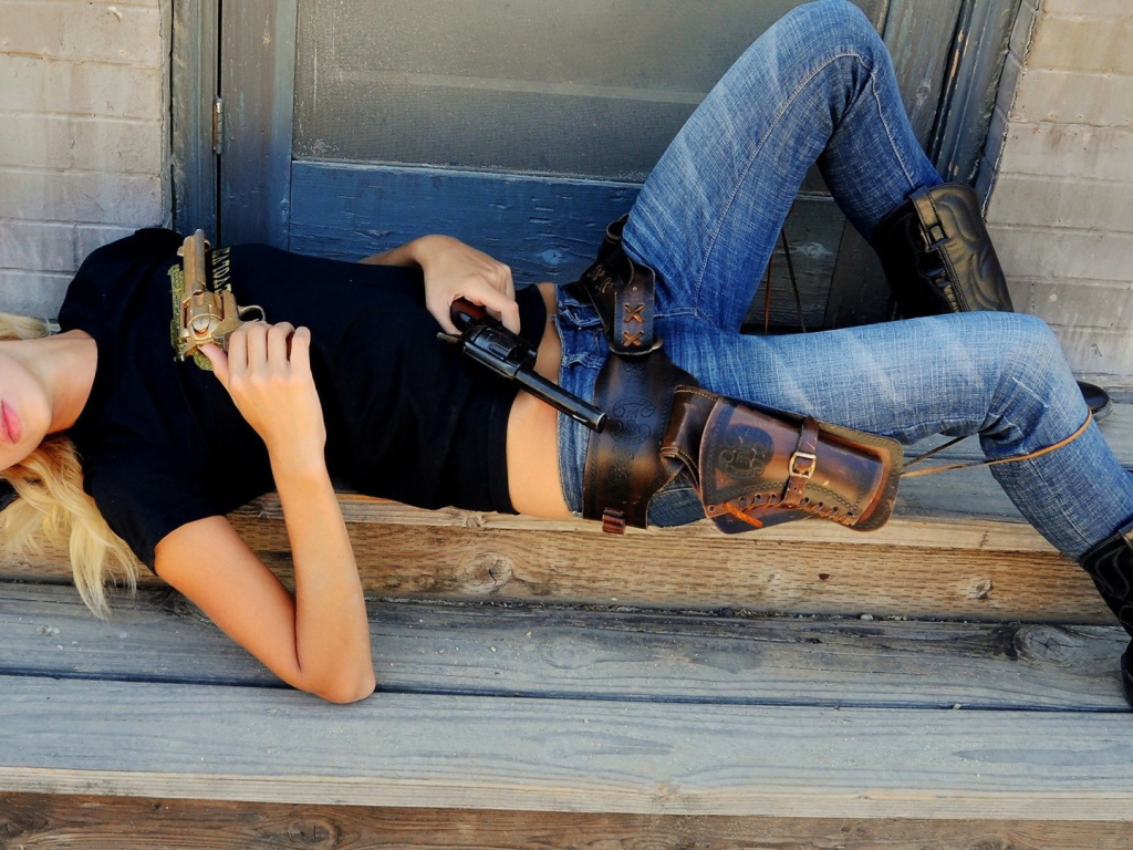 Девушка ковбой