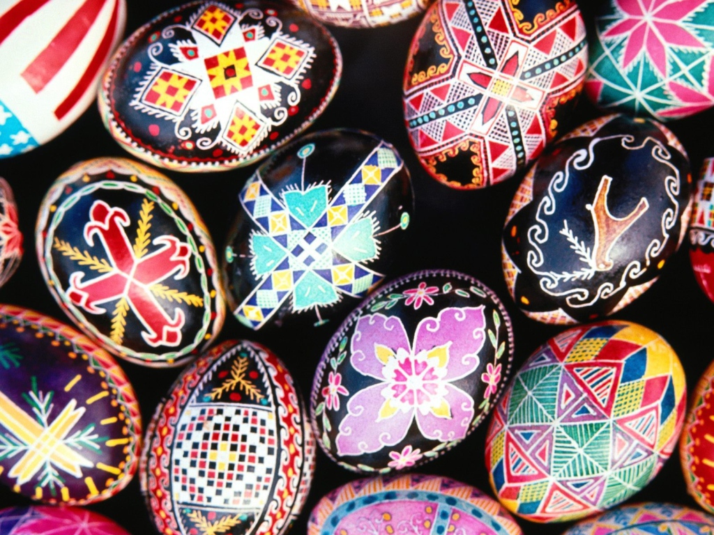 Яйца на пасху
