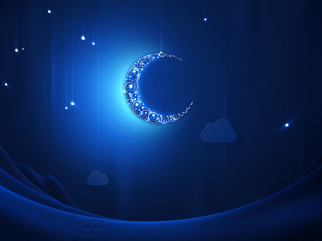 Blue moon at Ramadan