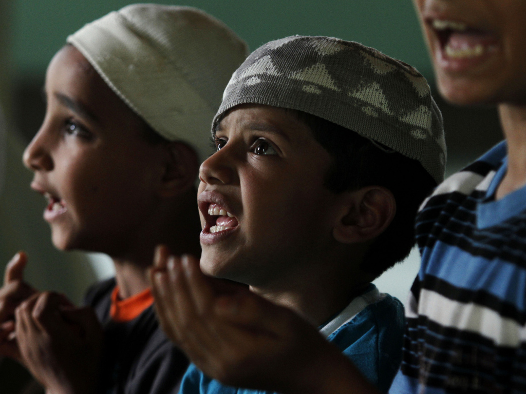 Маленькие дети в Рамадан