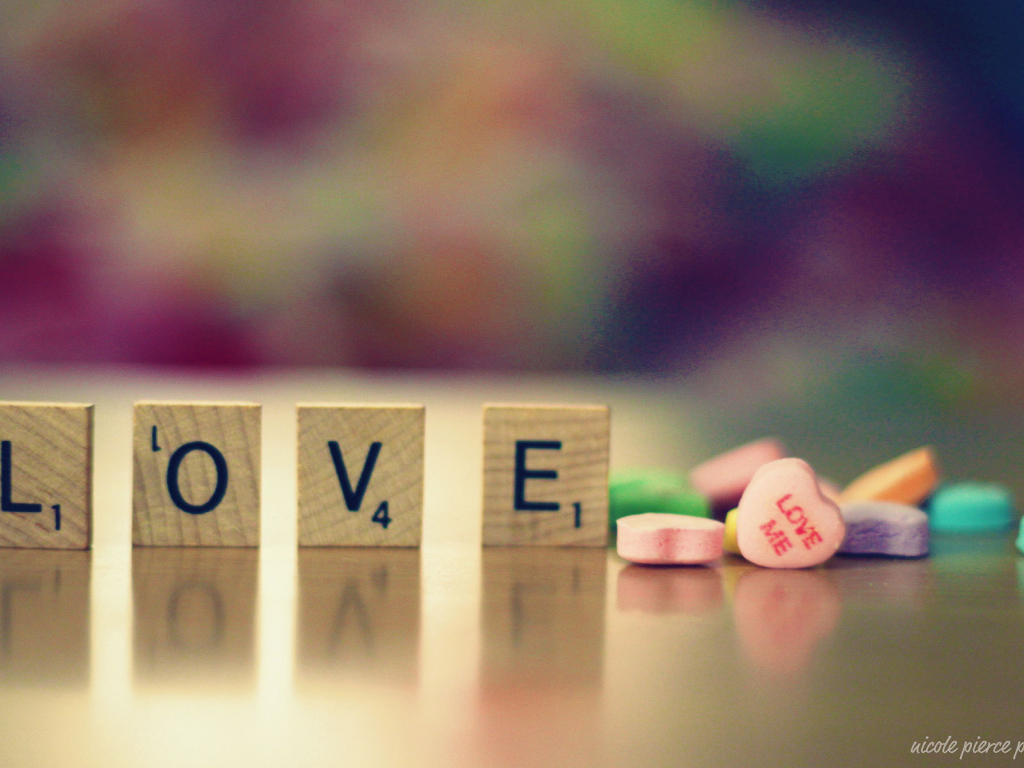 Признание на кубиках на День Святого Валентина 14 февраля