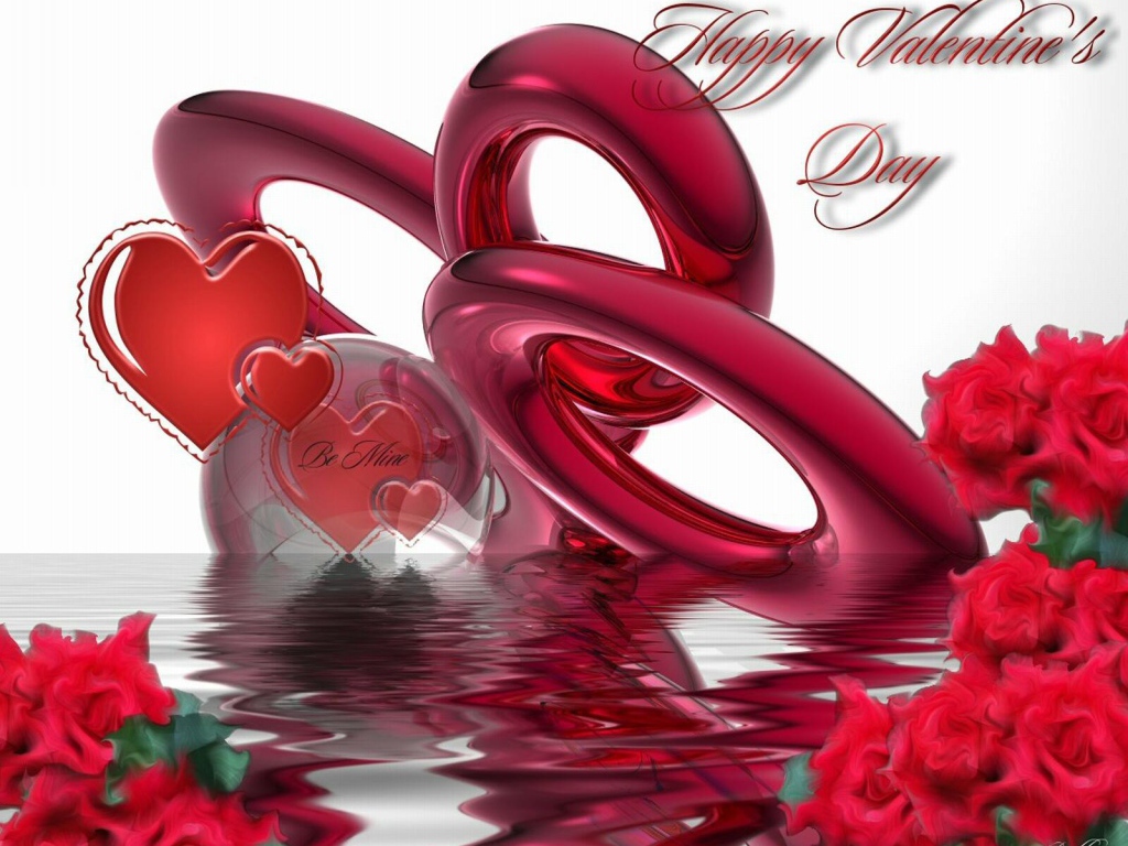 Море любви на День Влюбленных 14 февраля