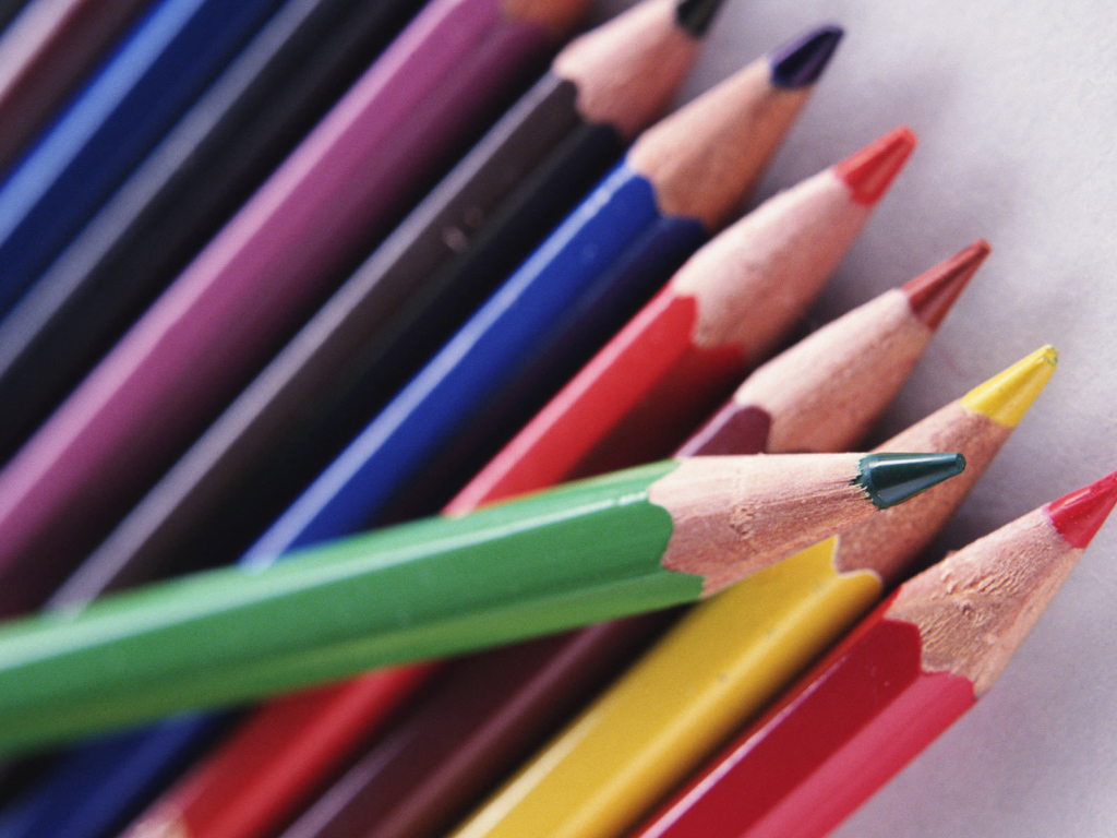 Карандаши в День знаний 1 сентября