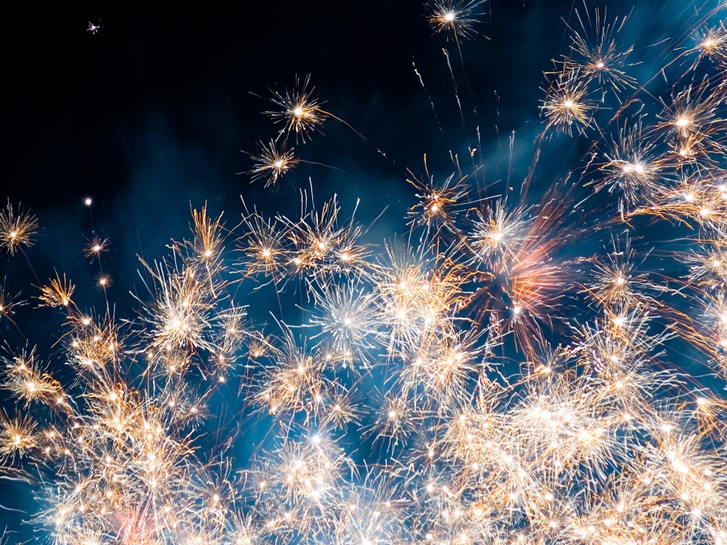 Звездочки феерверка