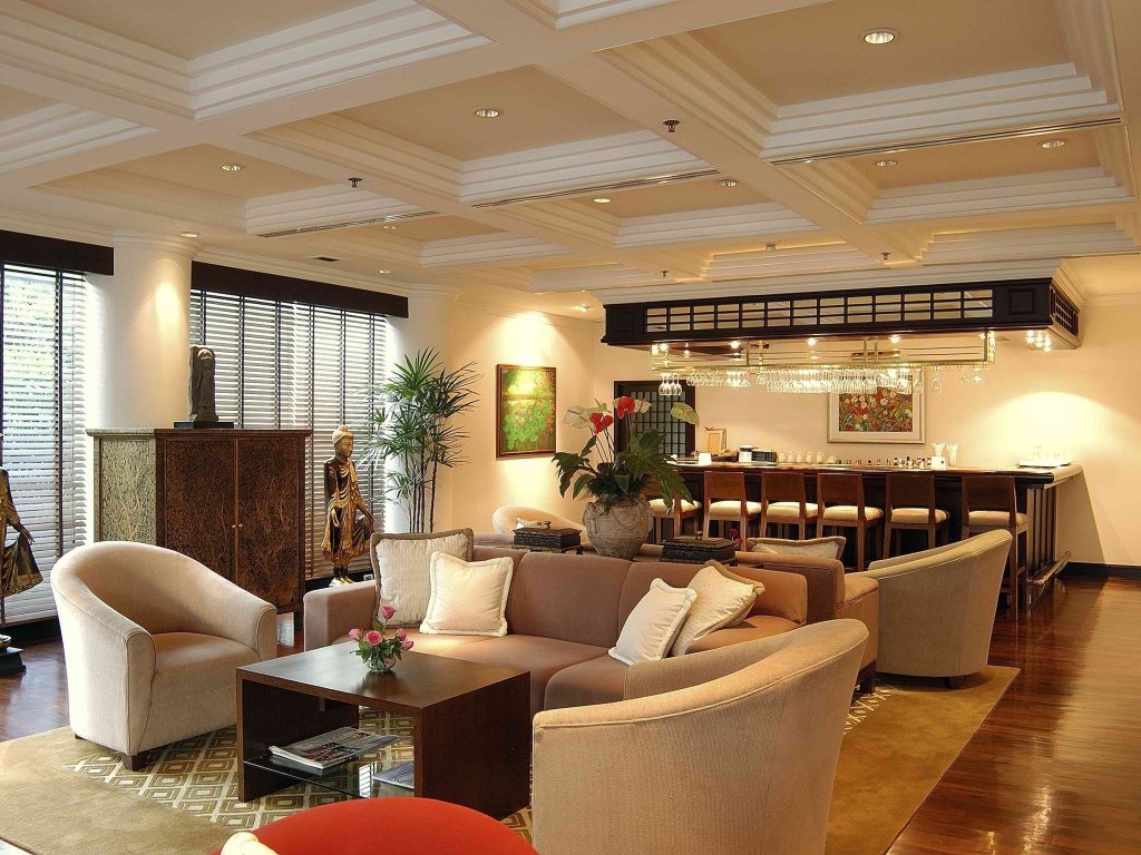 Зал с барной стойкой