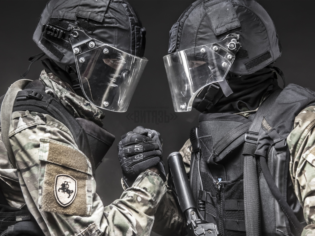 Бойцы спецназа Витязь