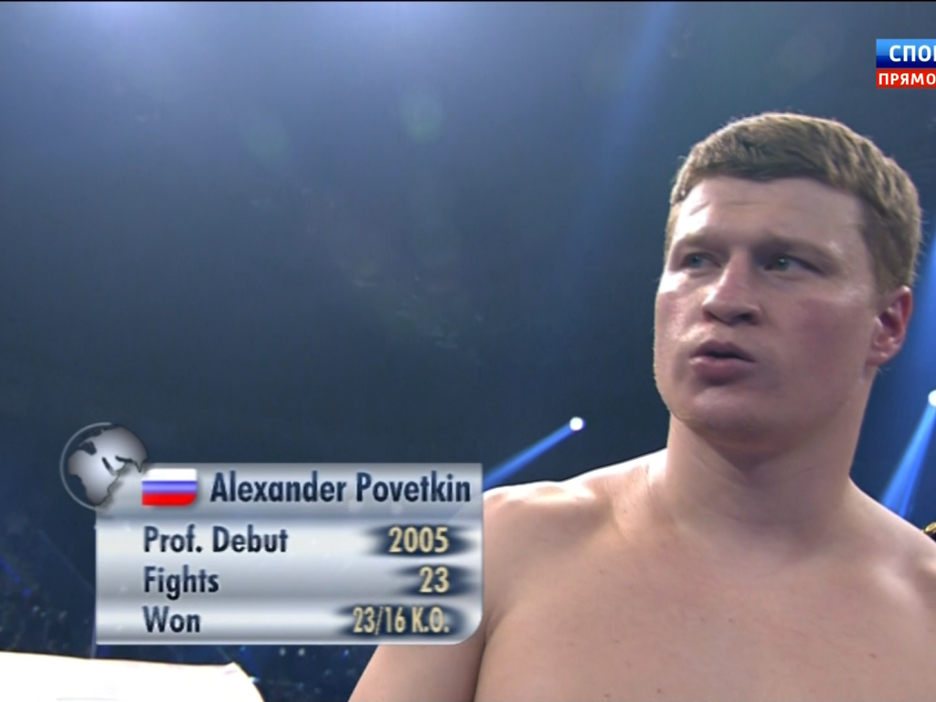 Знаменитый спортсмен Александр Поветкин