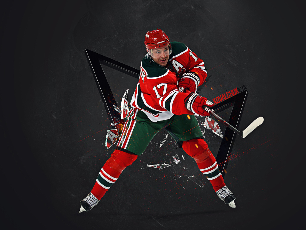 Знаменитый русский спортсмен Илья Ковальчук