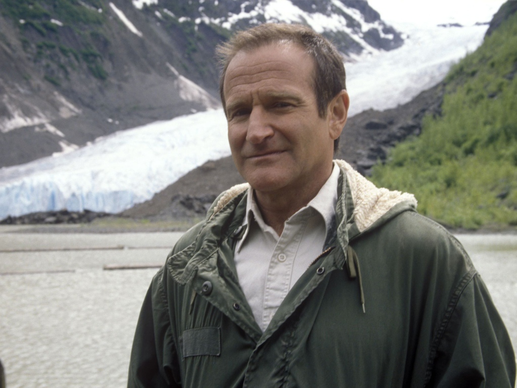 Актер Робин Уильямс на севере