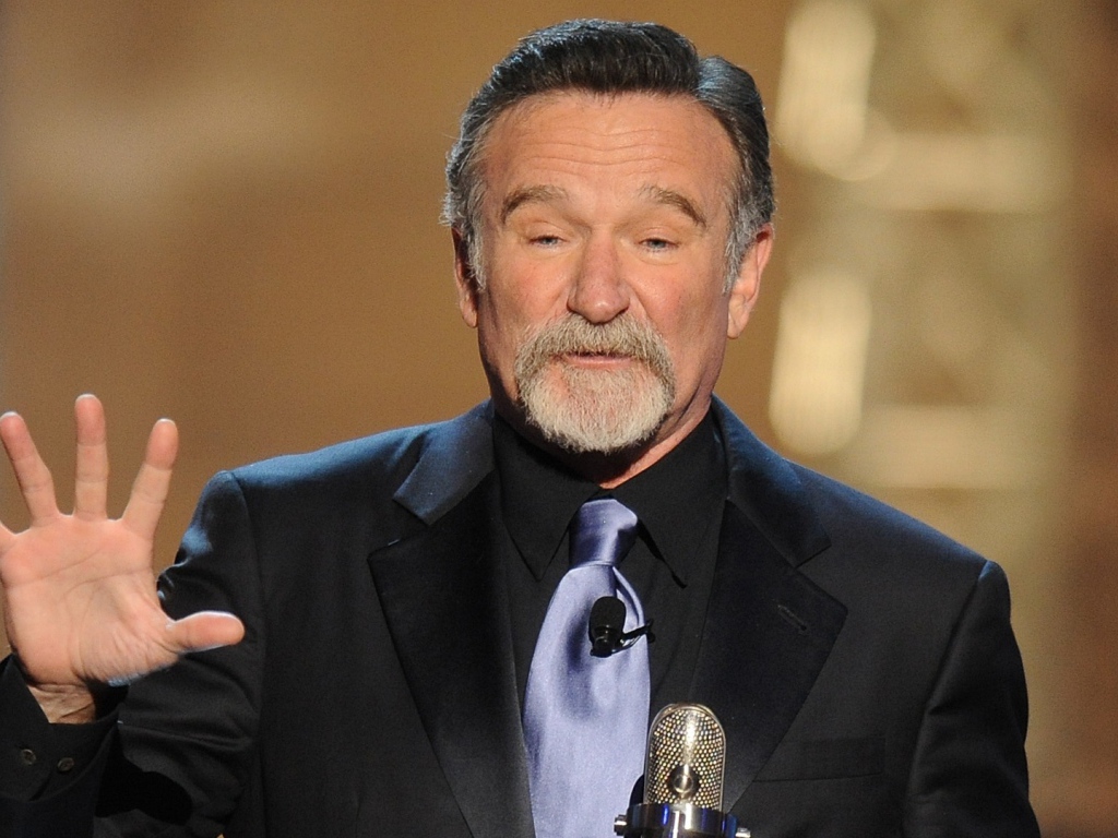 Актер Робин Уильямс получает награду