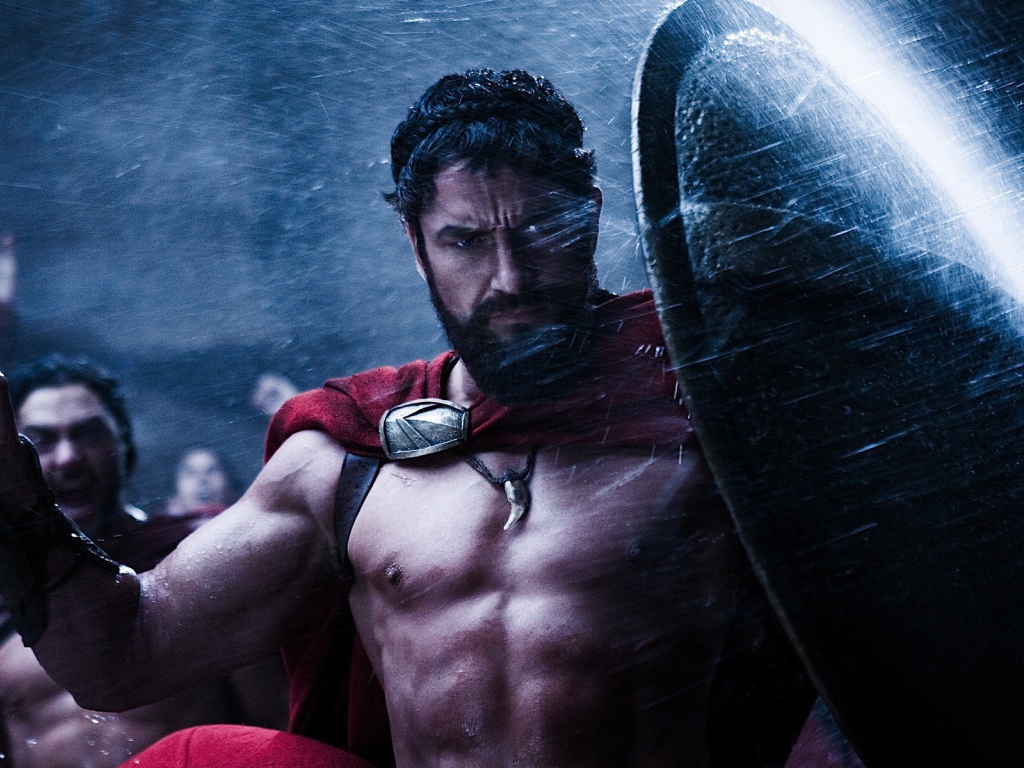 Джерард Батлер в фильме 300