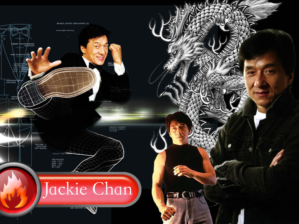 Популярный Голливудский Киноактер Джеки Чан