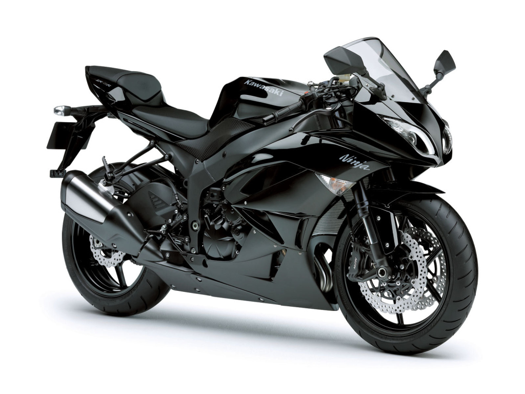 Красивый мотоцикл в москве Kawasaki Ninja ZX-6R