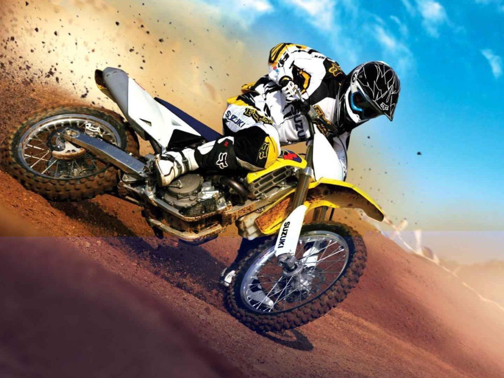 Красивый мотоцикл в москве Suzuki RM-Z 250