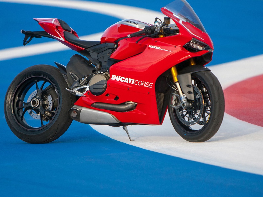 Мотоцикл модели Ducati Superbike 1199 Panigale