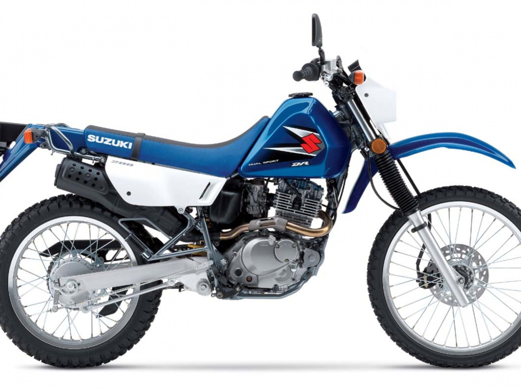 Быстрый мотоцикл Suzuki DR 200 SE