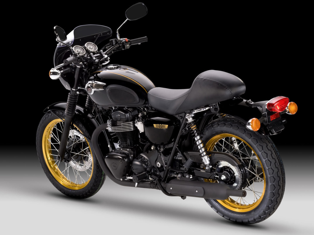 Невероятный мотоцикл Kawasaki W 800