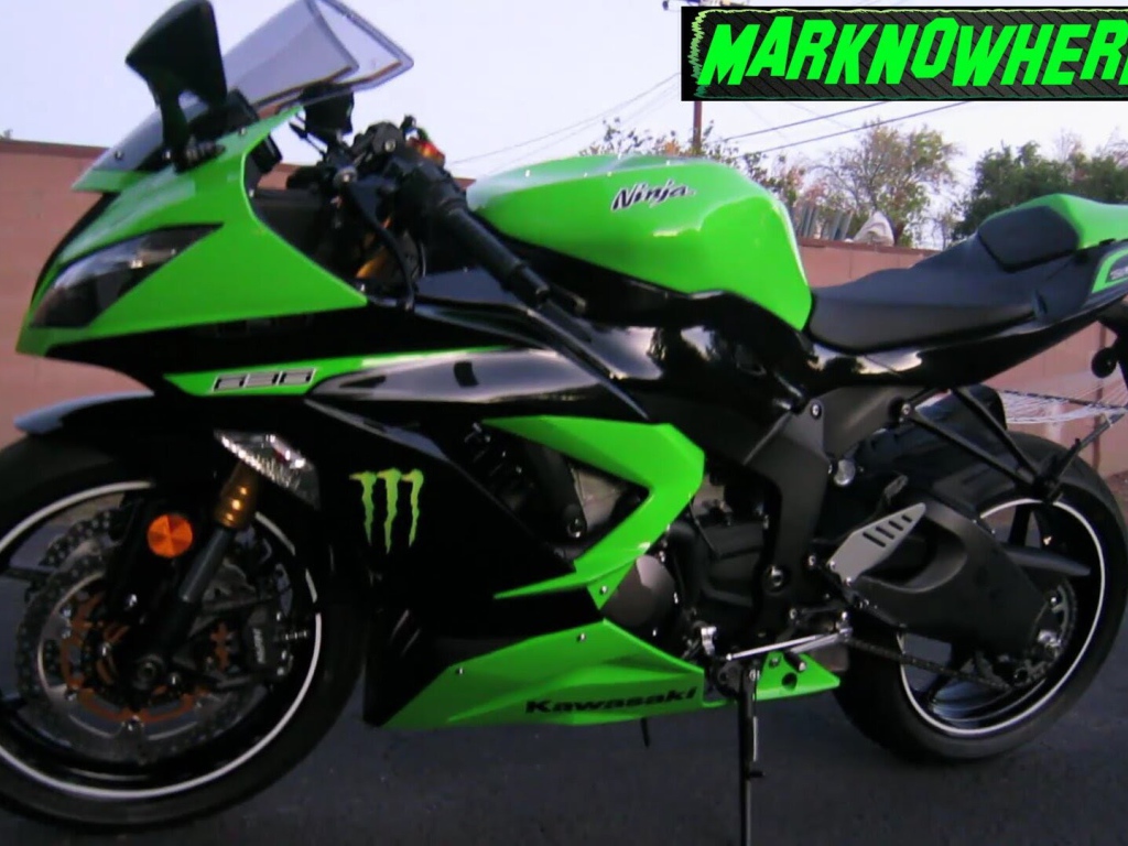 Невероятно быстрый мотоцикл Kawasaki Ninja ZX-6R 636 Performance