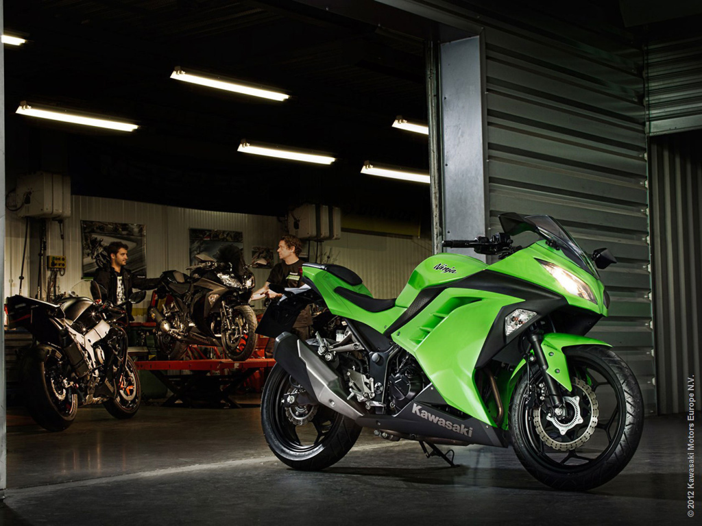 Новый надежный мотоцикл Kawasaki Ninja 300