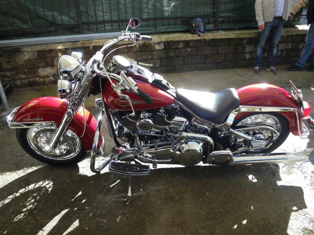 Популярный мотоцикл Harley-Davidson Heritage Softail