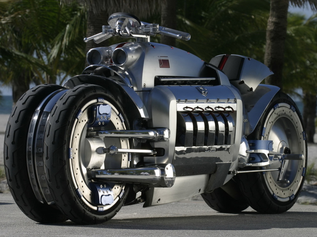 Мощный современный мотоцикл