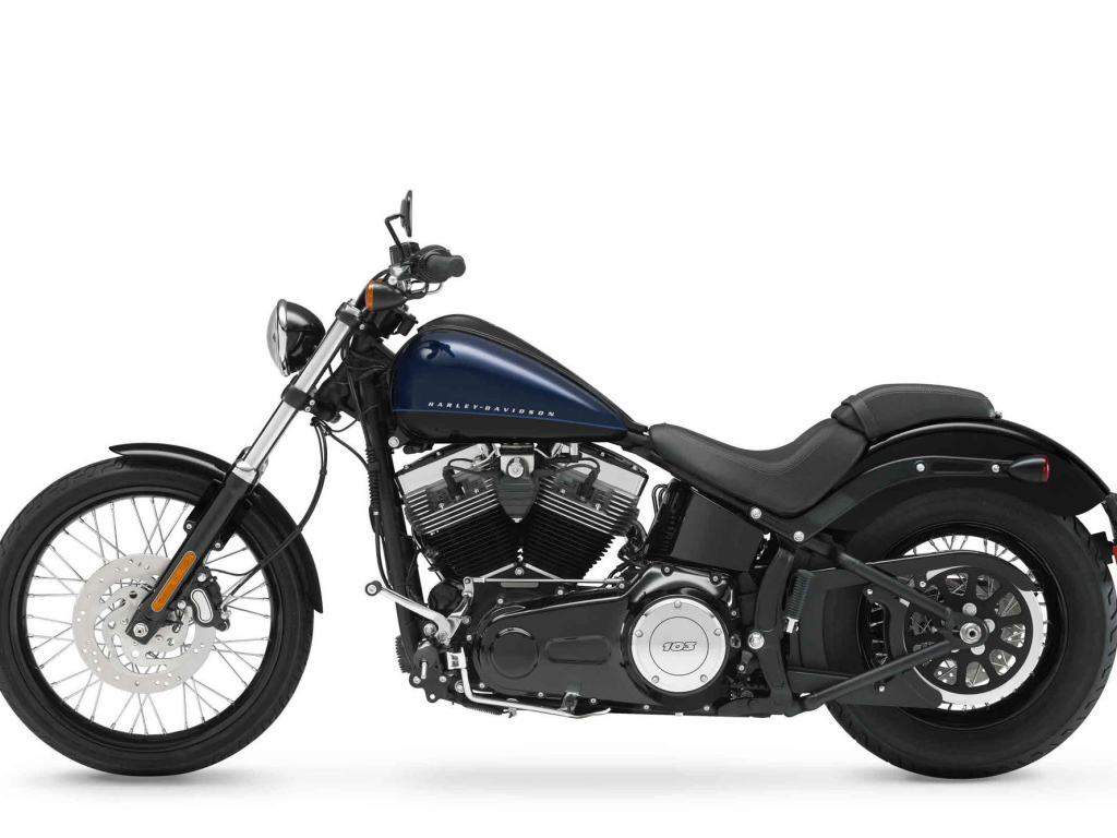 Тест-драйв мотоцикла Harley-Davidson Softail Blackline