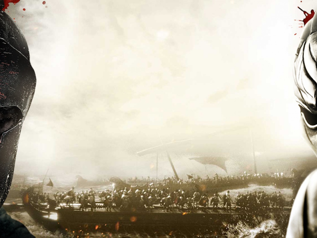 300 спартанцев: Расцвет империи два солдата