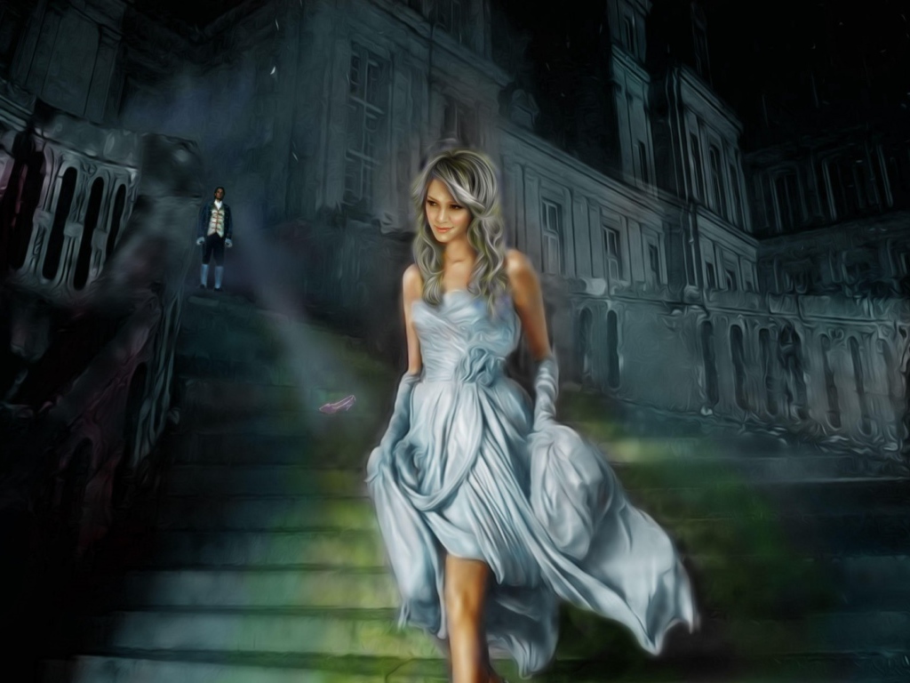 Золушка потеряла туфельку