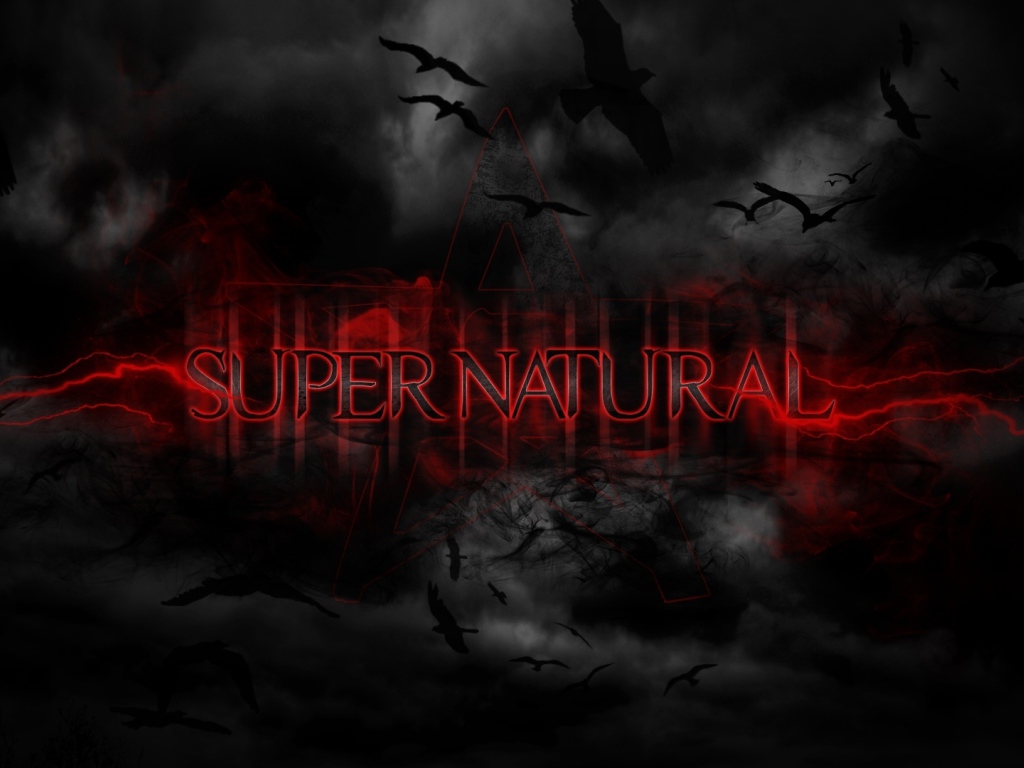 Мрачный постер сериала Сверхъестественное