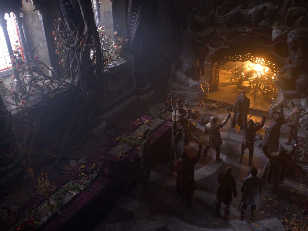 Красавица и чудовище разбойники в замке