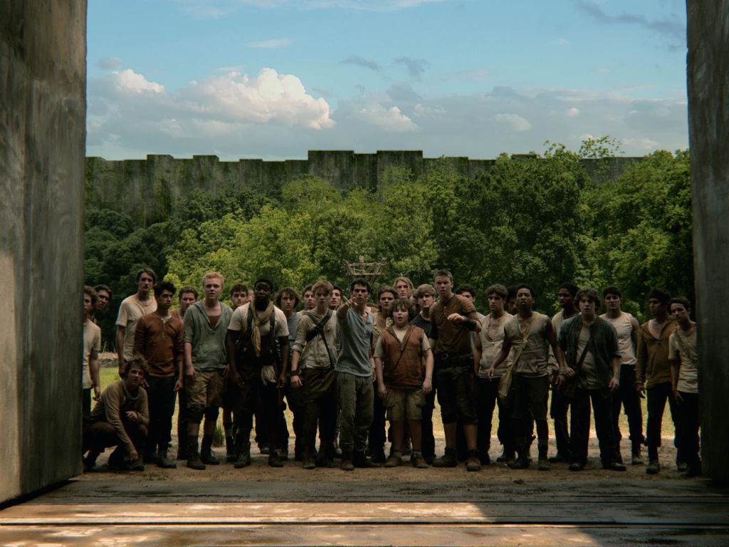 Бегущий по лабиринту  вход в лабиринт