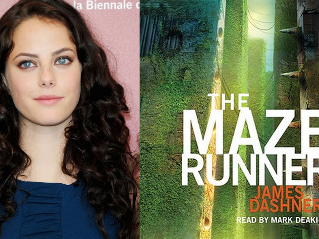 Бегущий по лабиринту милая девушка