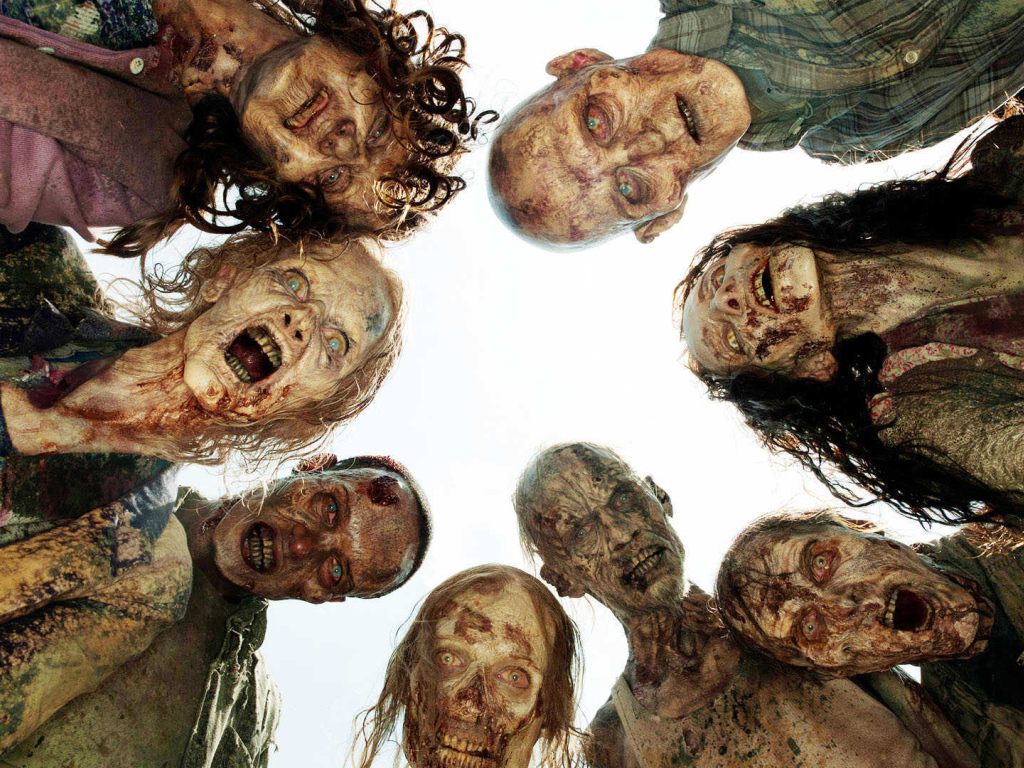 Зомби из Ходячих Мертвецов