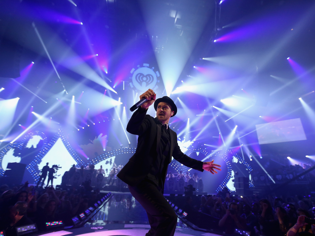 Джастин Тимберлейк на церемонии MTV