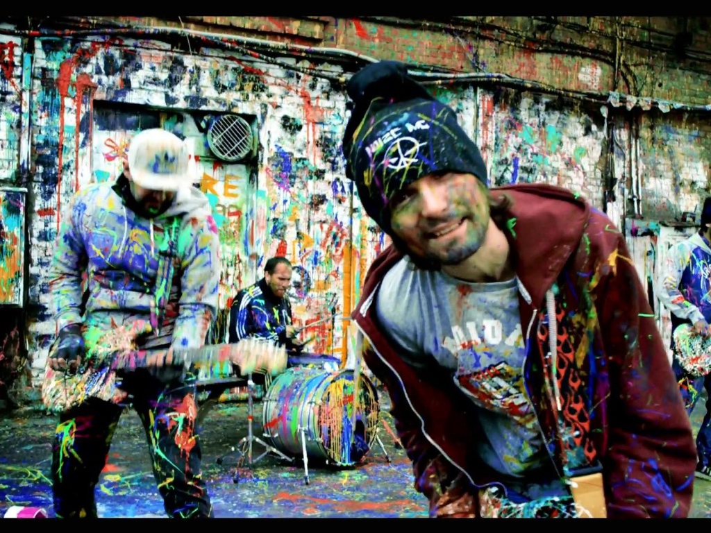 Noize MC в краске