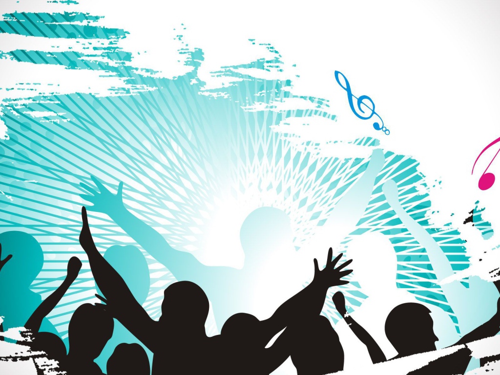 Фото яркого танцпола