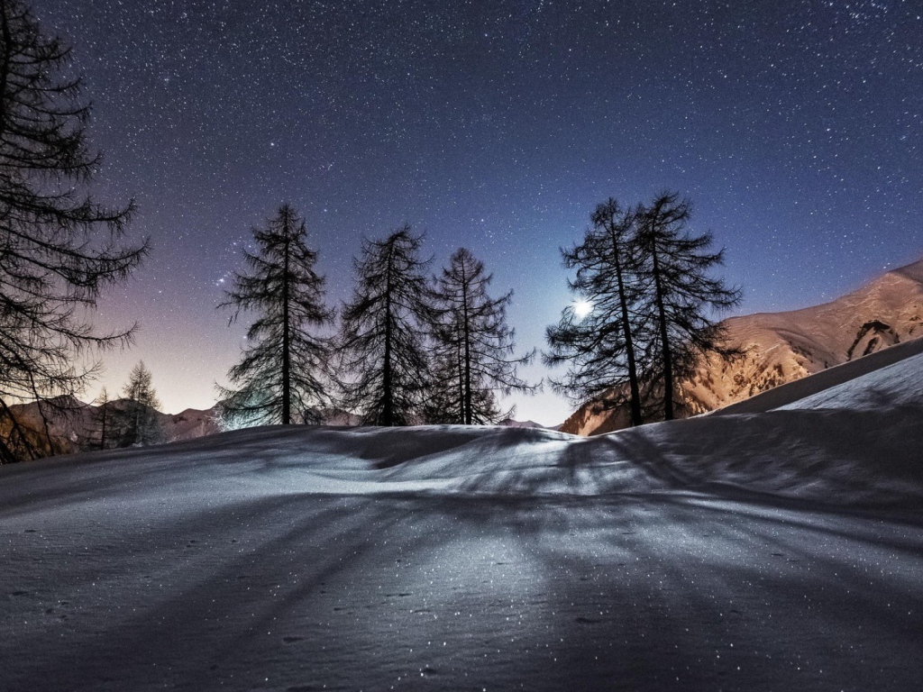 Cнежные дюны