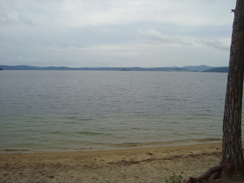 Золотой пляж на Тургояке