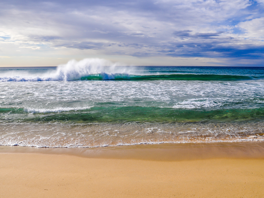 Ветер на пляже