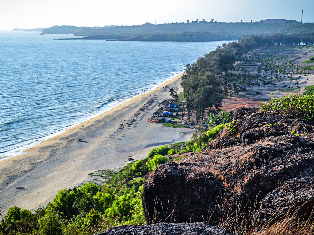 Белый пляж на ГОА