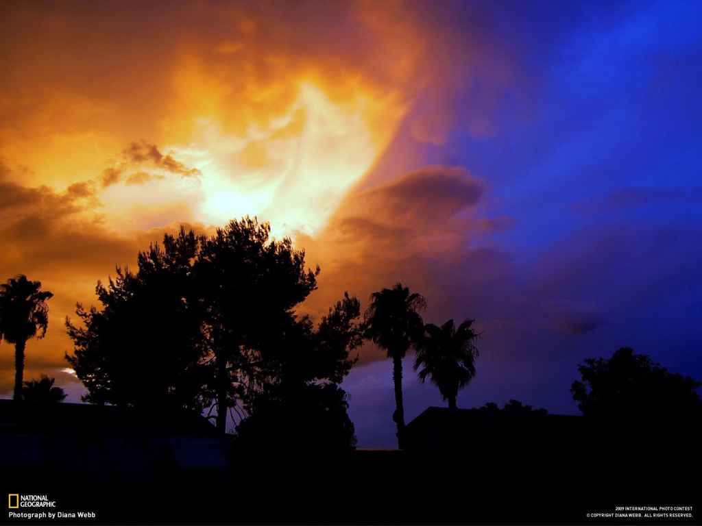 Светящиеся облака