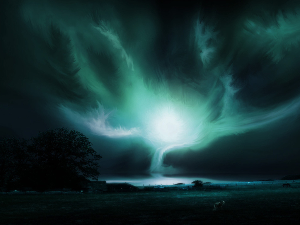 Светящийся туман