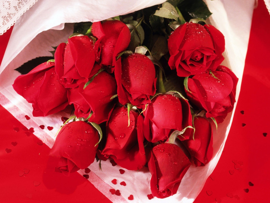 Романтические розы