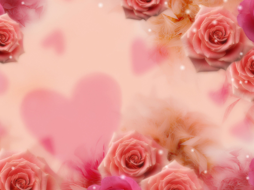 Розы и сердце