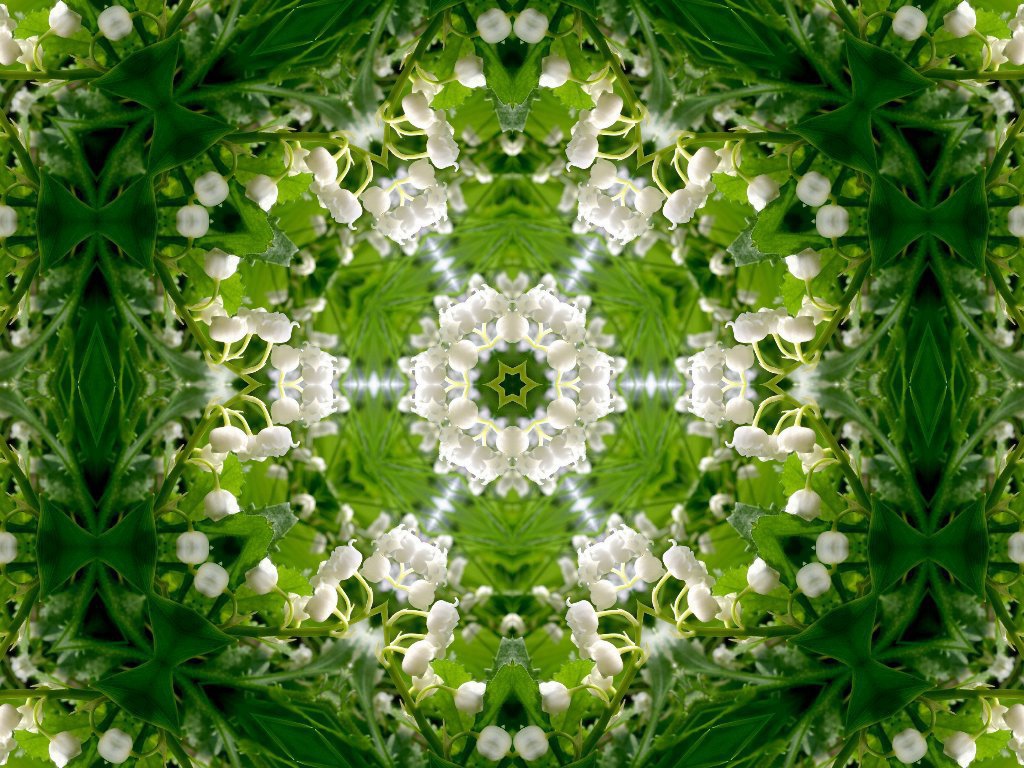 Калейдоскопный рисунок