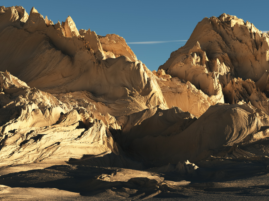 Пустынные горы