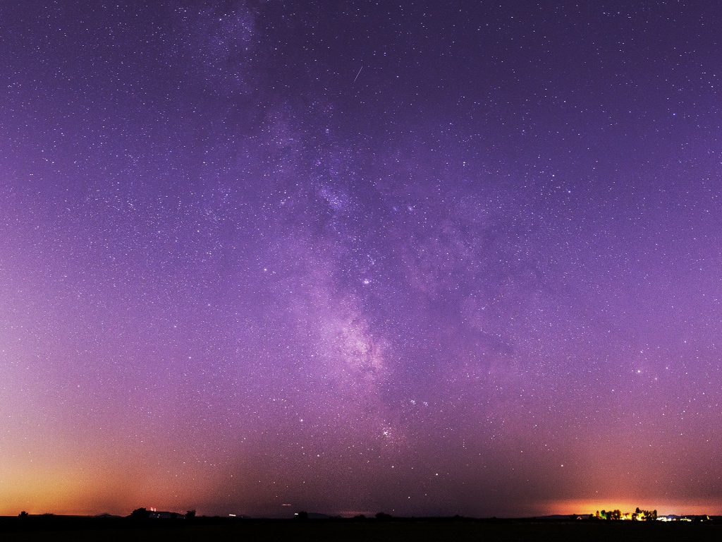 Красивый млечный путь