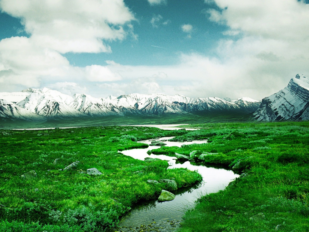 Горная река в Норвегии